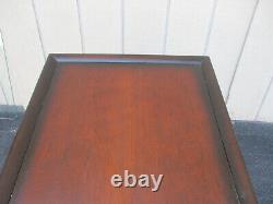 00001 Mahogany Claw Foot Chippendale Lamp Table Stand BOMBAY furniture