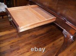 104 long Dining Room Banquet Table Mahogany Carved Chippendale style