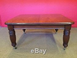 12ft Magnificent, 1831-1901, Grand English Victorian Cuban mahogany dining table