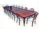 14.9ft Antique Grand Victorian Walnut Dining Table. 1831-1901