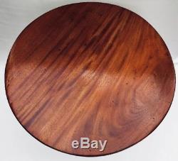 1750-1795 Chippendale Antique Table Federal Furniture Mahogany Tilt Top Table