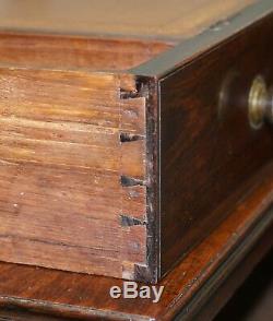 1790 Gillows Cuban Mahogany Library Secretaire Desk Writing Table I Bramah Lock