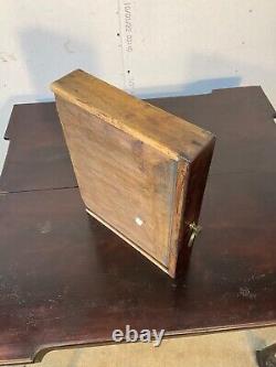 18th c mahogany Chippendale card game foyer table ball claw 1780s old surface