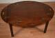 1930s Chippendale Mahogany Butler Coffee Table With Removable Tray Top