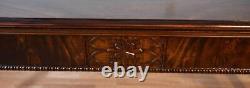 1930s Stiehl Furniture NY. English Chippendale Mahogany Console / serving table