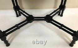 1960s Brandt Embassy Collection Faux Bamboo Regency Style Side / Accent Table