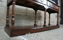 1977 Pennsylvania House Cherry Chippendale Style Console Sofa Table 56