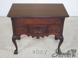 29527EC COLONIAL EDISON INSTITUTE Henry Ford Chippendale Mahogany Lowboy