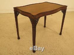 30816EC BAKER Stately Homes Collection Chippendale Mahogany Tea Table