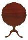47109ec Chippendale 18th C. Style Mahogany Tilt Top Table