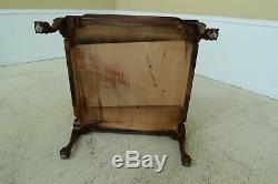 49261EC Ball & Claw Mahogany Square Coffee Cocktail Table