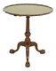 50622ec Sutton Ball & Claw Chippendale Mahogany Piecrust Table