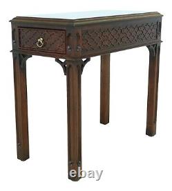 50987EC CENTURY Chippendale Mahogany 1 Drawer End Table