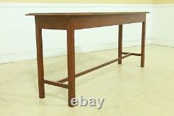 52672EC WRIGHT TABLE CO. Cherry Country Chippendale Sofa Table