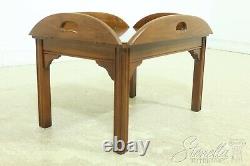 54148EC THOMASVILLE Cherry Chippendale Butler Coffee Table
