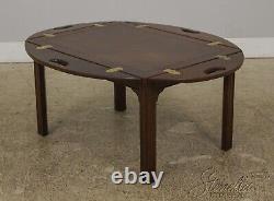 57129EC BAKER Chippendale Mahogany Butler Coffee Table