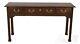 57397ec Link Taylor Chippendale Style 3 Drawer Mahogany Sofa Table