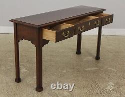 57397EC LINK TAYLOR Chippendale Style 3 Drawer Mahogany Sofa Table