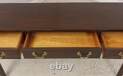 58835EC ETHAN ALLEN Cherry Chippendale 3 Drawer Sofa Table