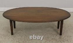 59475EC KITTINGER T-342 Chippendale Mahogany Drop Leaf Coffee Table