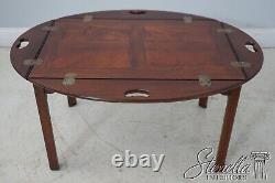 59645EC BAKER Chippendale Mahogany Butler Coffee Table