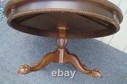 62121 Banded Mahogany Coffee Table Stand