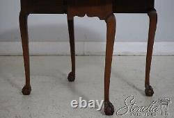 63076EC KITTINGER CW-134 Colonial Williamsburg Clawfoot Dropleaf Table