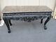 63304 Ethan Allen Marble Top Console Table Stand