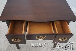 63978EC MADISON SQUARE Chippendale 3 Drawer Console Table