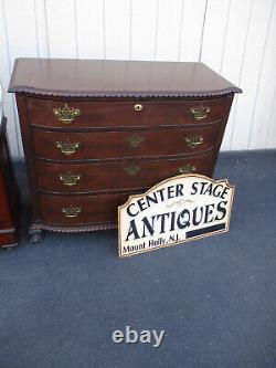 64025 Antique Solid Mahogany Bachelor Chest Dresser FELDENKREIS