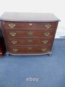 64025 Antique Solid Mahogany Bachelor Chest Dresser FELDENKREIS