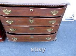 64025 Antique Solid Mahogany Bachelor Chest Dresser FELDENKREIS