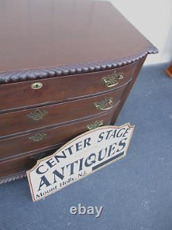 64025 Antique Solid Mahogany Bachelor Chest Dresser FELDENKREIS