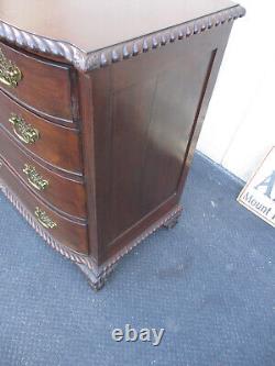 64025 Antique Solid Mahogany Bachelor Chest Dresser FELDENKREIS