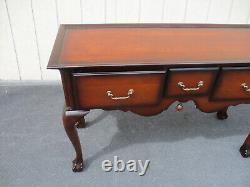 64343 Ball + Claw Mahogany BOMBAY Furniture Console Hall Table Sideboard
