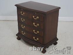 64849EC Pair DREXEL Ball & Claw Mahogany Nightstands