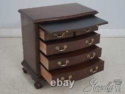 64849EC Pair DREXEL Ball & Claw Mahogany Nightstands