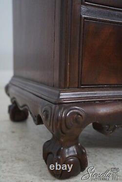 64849EC Pair DREXEL Ball & Claw Mahogany Nightstands