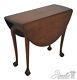 64898eckittinger Cw-134 Colonial Williamsburg Mahogany Clawfoot Drop Leaf Table