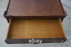 65637EC BAKER Chippendale Mahogany 1 Drawer Lamp Table