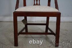 66145EC BAKER Chippendale Mahogany Open Armchair