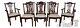 66906 Set Of 8 Maitland Smith Chippendale Mahogany Dining Chairs