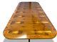 7.3ft Designer Art Deco Style Burr Yew Tree Dining Table Pro French Polished