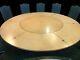 7.6ft Stunning Burr Walnut Jupe Circular Dining Table, Pro French Polished