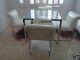 70's D. I. A Milo Baughman Chrome Chinese Chippendale Table W 4 Chairs