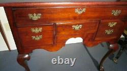 ANTIQUE CHIPPENDALE HIGHBOY 18th C. BASE ON BALL & CLAW FEET FINE NY ESTATE