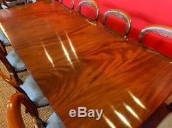 Amazing George III Style Cuban Mahogany Table Professionally French Polished