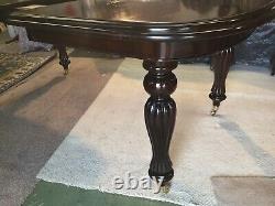 Amazing Regency Style Brazilian Mahogany Table Professionally French Polished