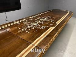 Amazing World class Louis XVI style dining table set range, 8ft to 20ft plus