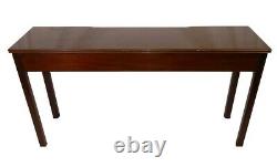 American Masterpiece Collection Mahogany Chippendale Style Console Table